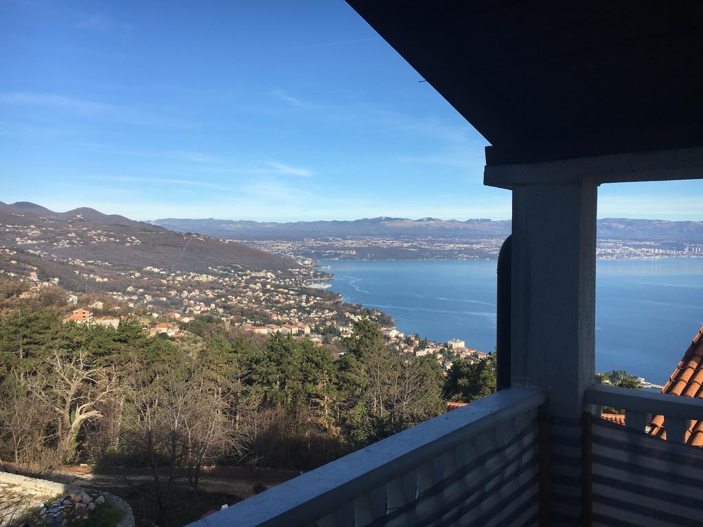 House Anastazia With Spectacular View Villa Lovran Exterior photo
